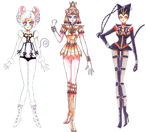 serafukubishounensenshi:Sailor Moon Villains - Manga Art