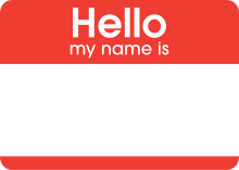 Image result for name tag image