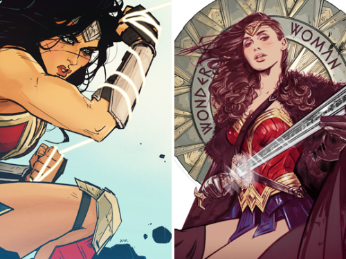 themyskira:Women drawing Wonder Woman: Annie Wu, Tula Lotay,...