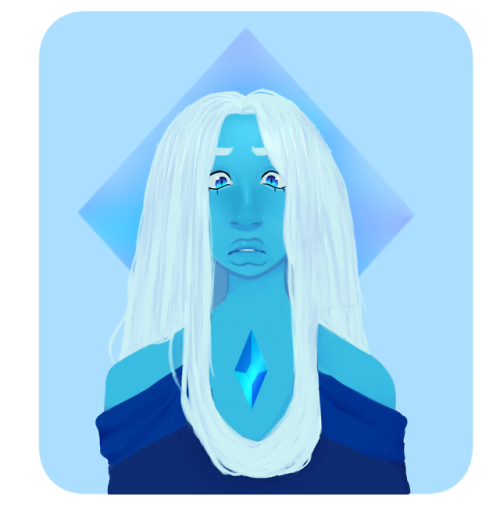 ghetto-magician:Blue Diamond redrawHeres the first one:  x