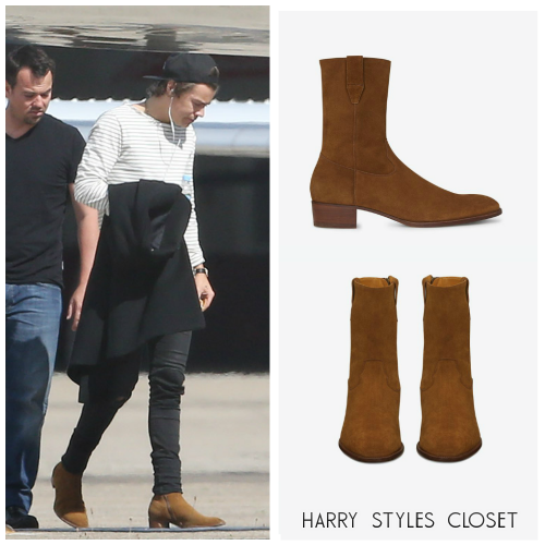 Harry Styles Closet Boarding A Private Jet In Australia