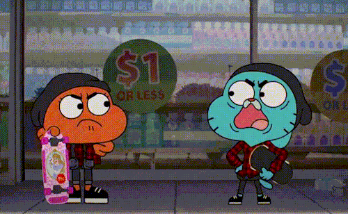 the amazing world of gumball reactions | Tumblr