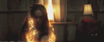 Image result for burning woman gif