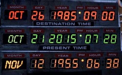 #BackToTheFuture #21.10.2015