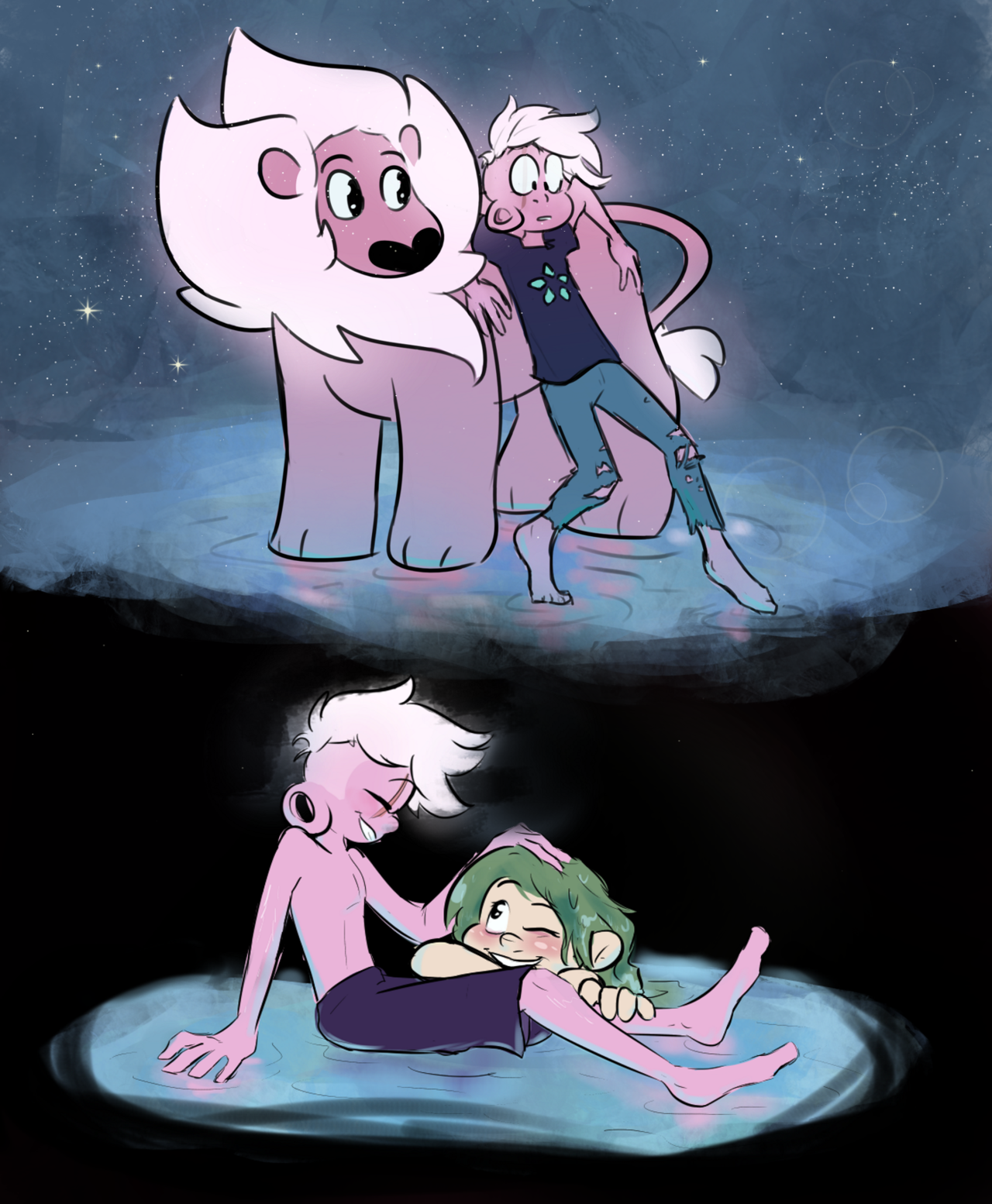 Just some SU stuff, legit Lars needs more screen time. We’ve gotta see some gem powers from him or somethin.