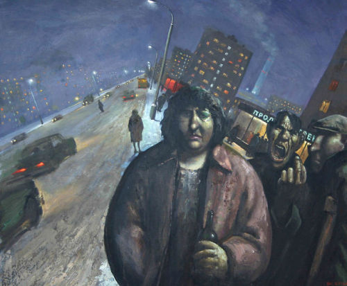 amare-habeo:Vasily Shulzhenko (Russian, born 1949)Street,...