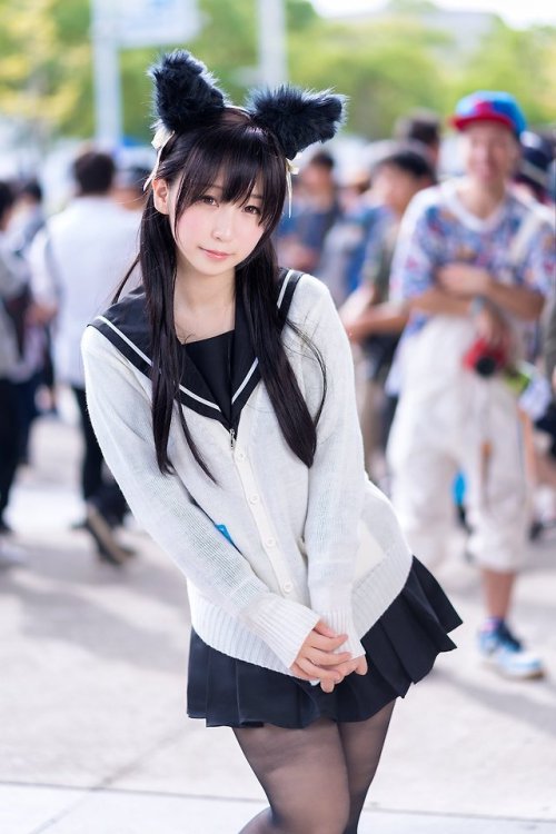 yelowfever:Iori Moe at the Tokyo Game Show