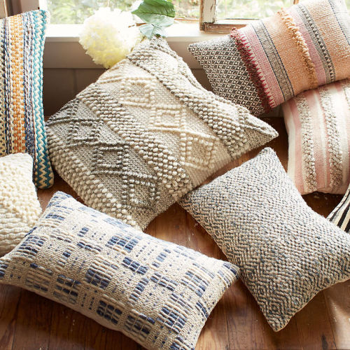 pillows living room pretty boho bohemian inspo interior interior design aesthetic tumblr home house aparemtent room
