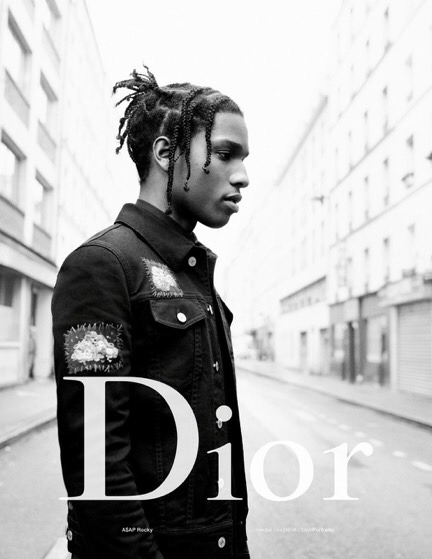 arabwife:A$AP Rocky for Dior Homme’s S/S 2017 campaign