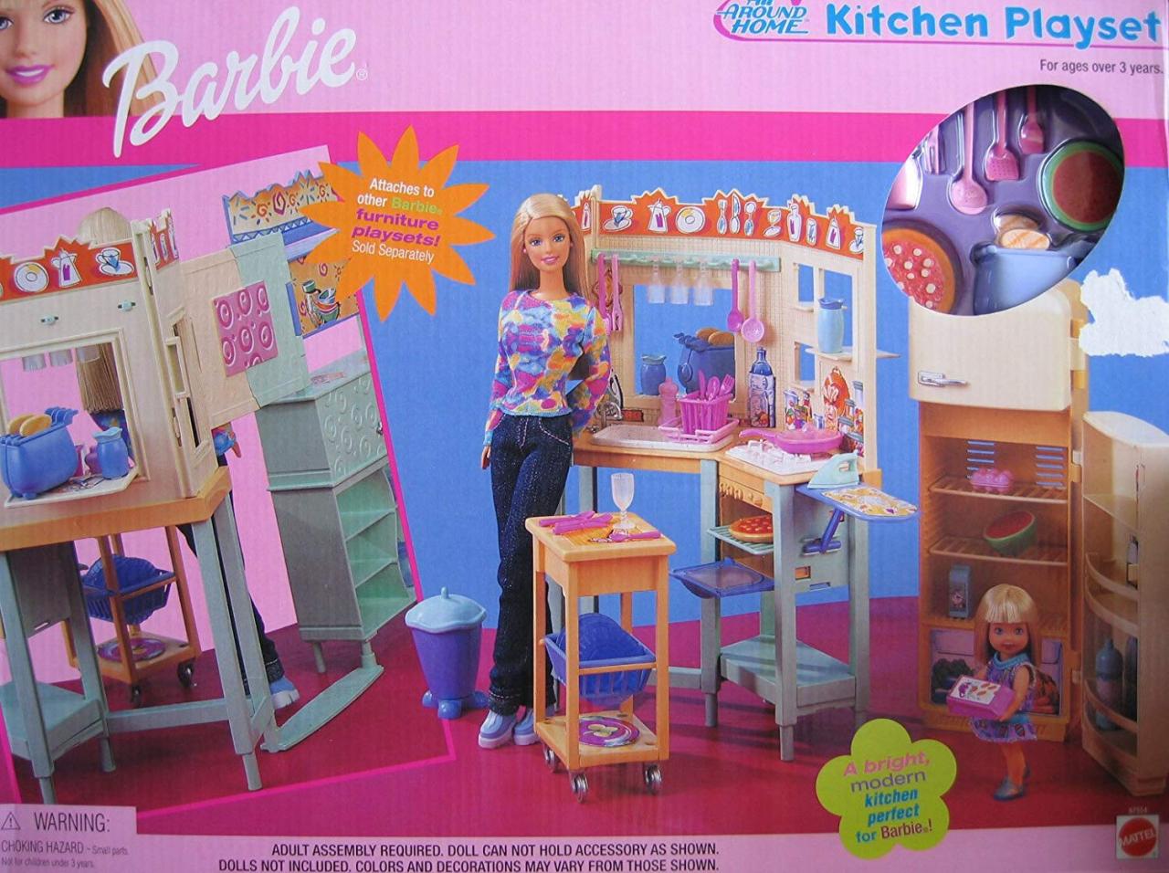 old barbie playsets