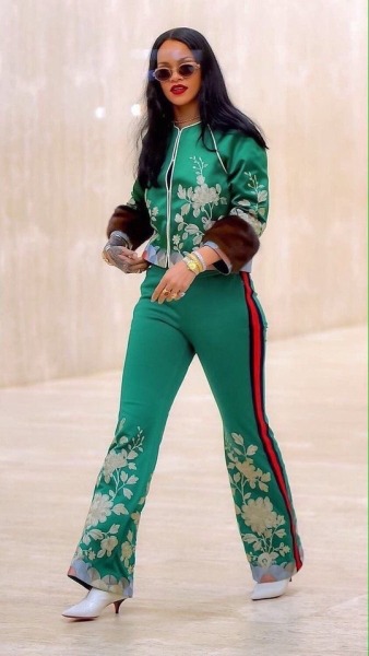 gucci silk tracksuit