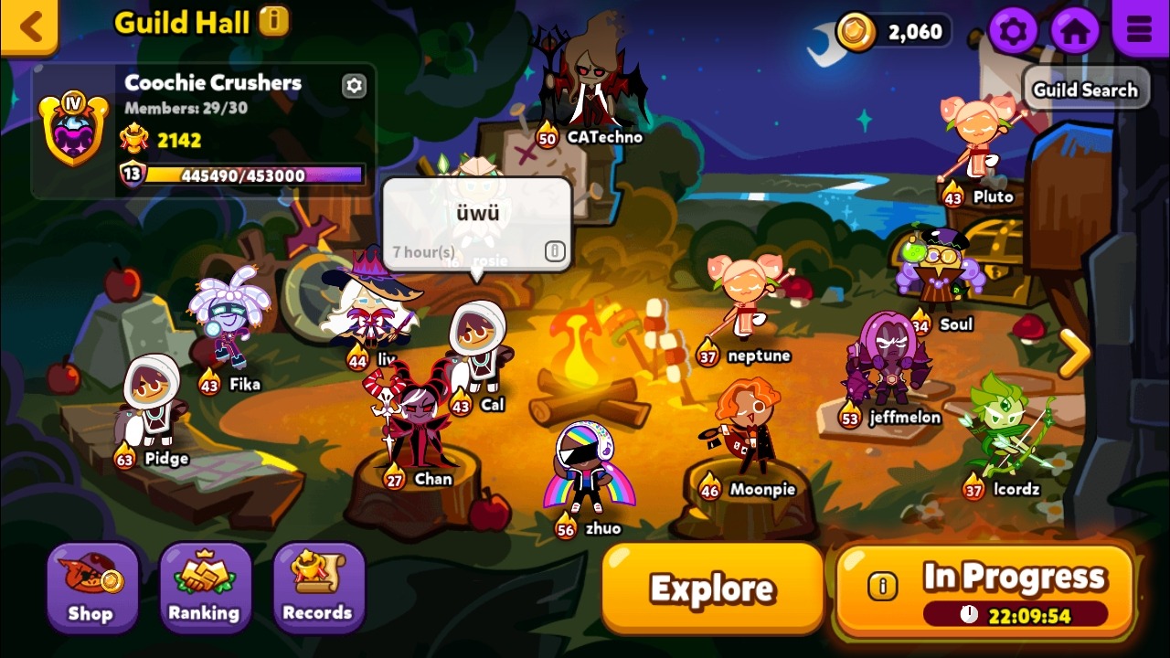 Cookie run guild submssions — Heres something that happened in me guild...