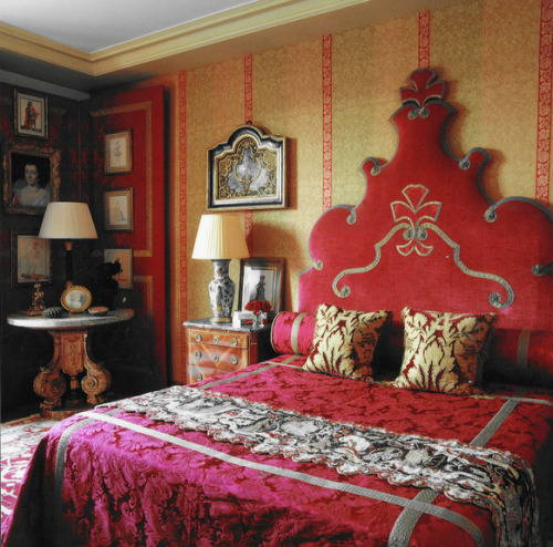 red bedrooms