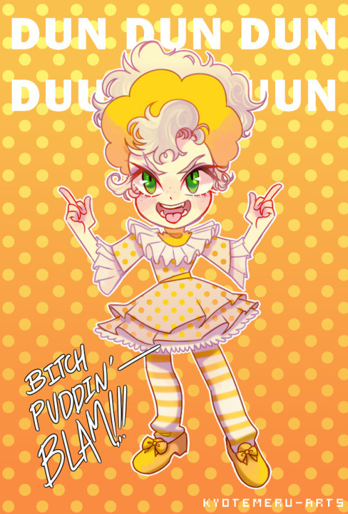 kyotemeru-arts:BITCH PUDDIN' a fave character from that...