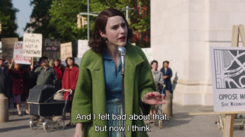 fuertecito:The Marvelous Mrs. Maisel 1x04 “The Disappointment...