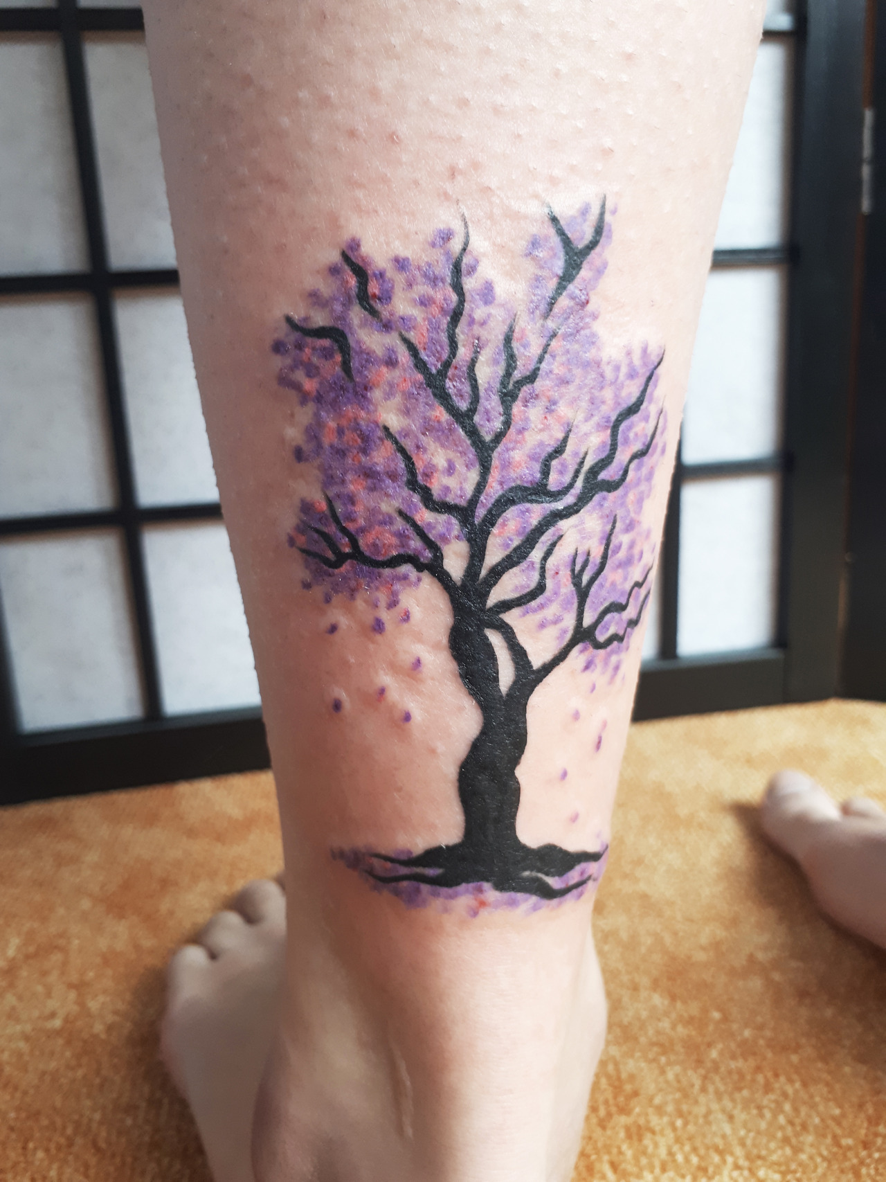 jacaranda tree tattoos