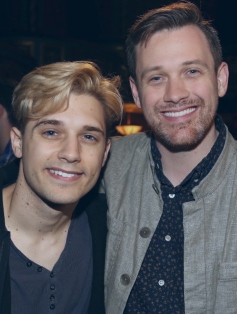 Andy Mientus — Andy Mientus and Michael Arden at the Spring...