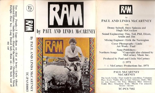 jacobthomas2:Paul McCartney / Wings: cassette covers.