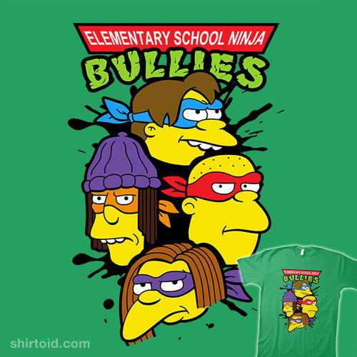 Elementary School Ninja Bullies by BoggsNicolas