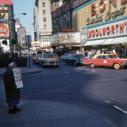 @60's cars on the street