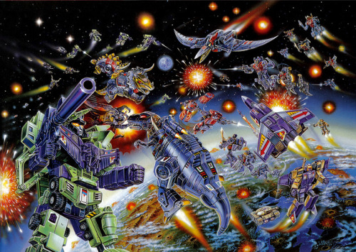 captainsnoop:Maximum Aesthetic: Old Transformers box art. 