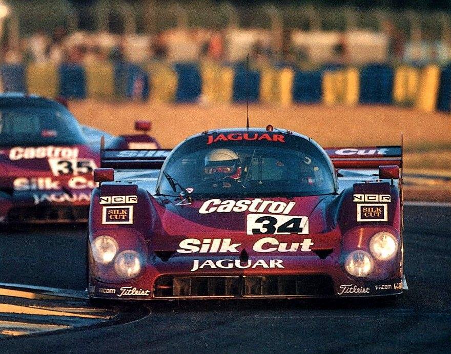 Frenchcurious Teo Fabi Silk Cut Jaguar Xjr12 Lm 24 Heures Du 4610