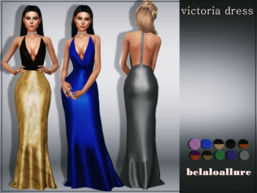 belaloallure3:Victoria dress    new mesh    all lod    low...