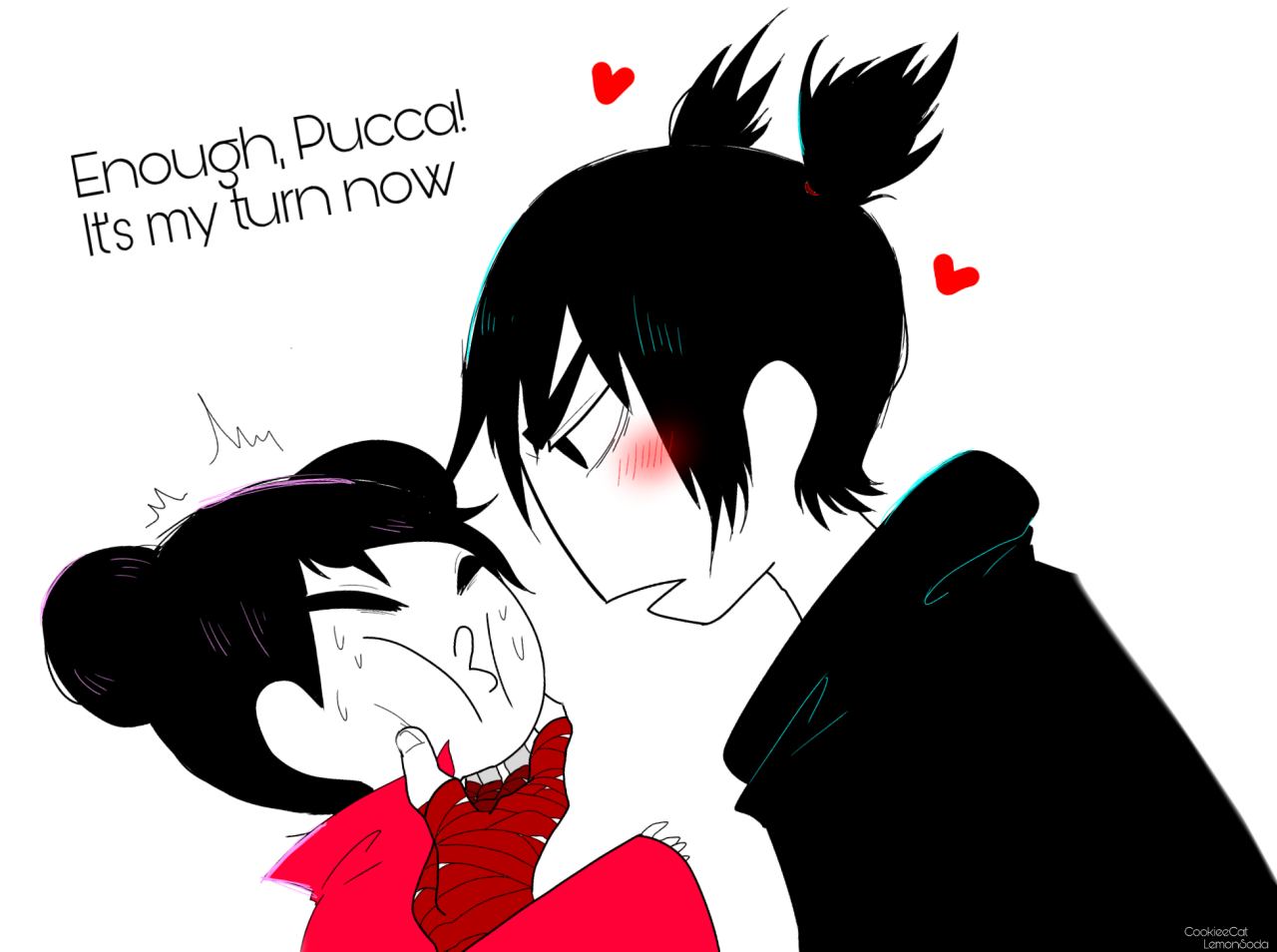 Cookieelemon Nahhh I Think I Just Gonna Post My Comic And Pucca