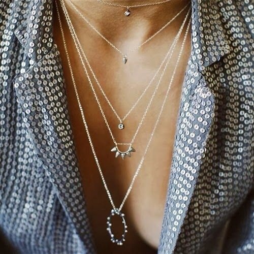 boho boho chic jewelry necklace layered necklace glamorous classy
