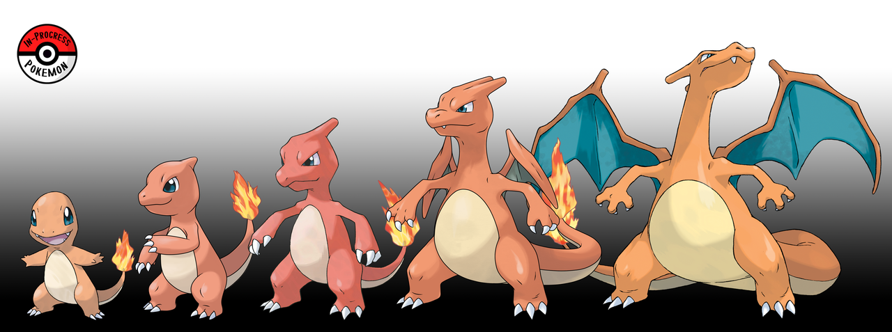 In Progress Pokemon Evolutions 004 5 As Charmander Begin To Mature   Tumblr Nwrj7uXX3M1u2p2ljo2 R1 1280 