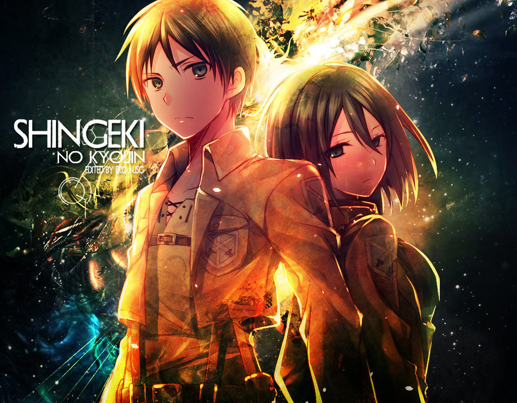 Anime Fans Attack On Titan Eren X Mikasa Wallpaper