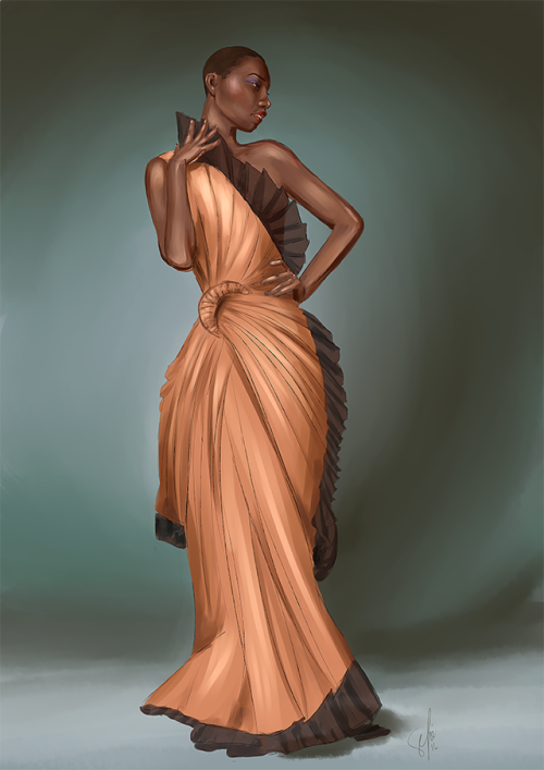 sefie-art:Fan art of Vivienne from Dragon Age:...