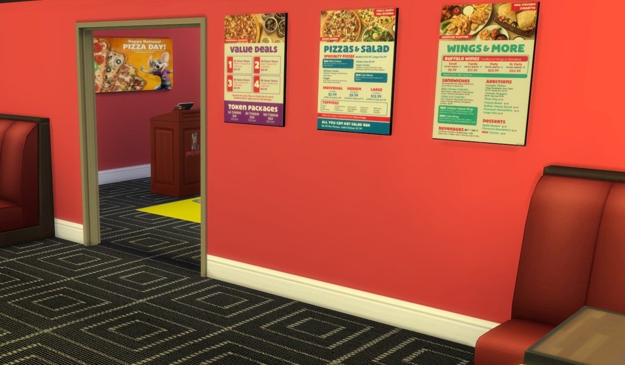 Honeybee Sims Cc Finds • Sims Dynasty Ooc Postchuck E Cheese Is Where