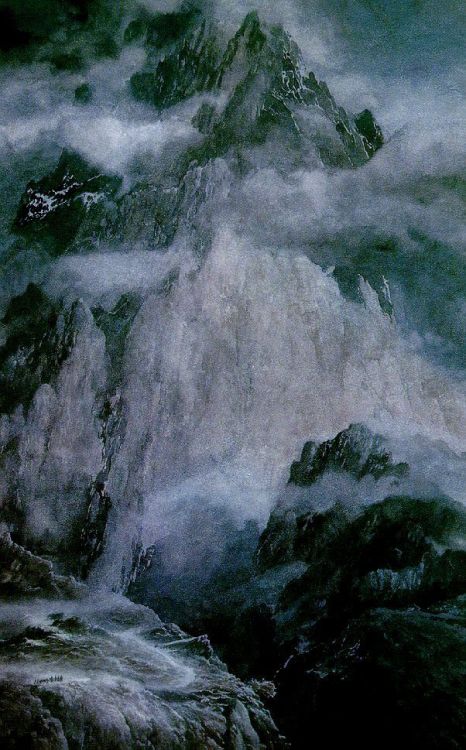 ungoliantschilde:more of Alan Lee’s Lord of the Rings artwork....