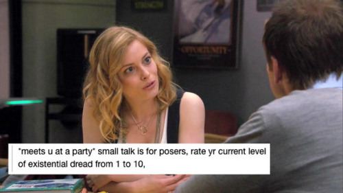 bethanyactually:Community + text posts: the best of Britta...