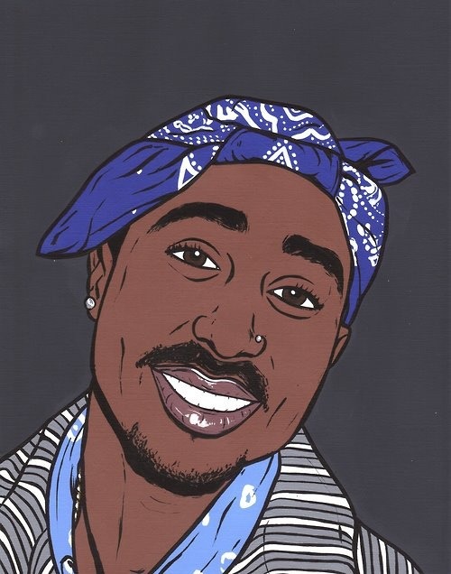 Life Of An Outlaw, Best cartoon looking Tupac ever!