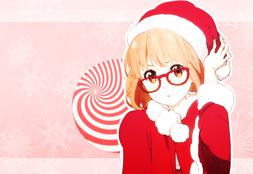 Resultado de imagem para merry christmas anime gif