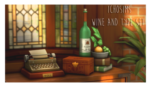 ichosim:Ichosims Wine and Type SetIve been messing around in...