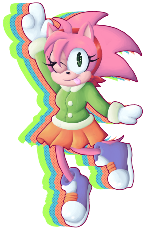 just some amy rose fanart