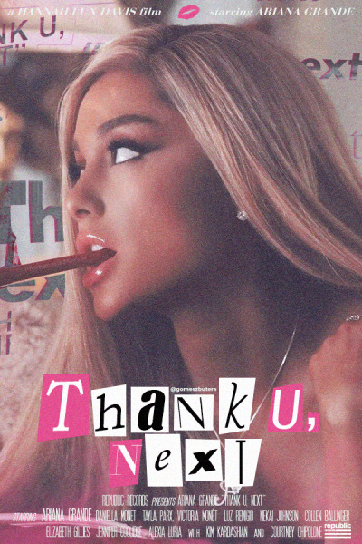 Ariana Grande Thank U Next Poster Tumblr