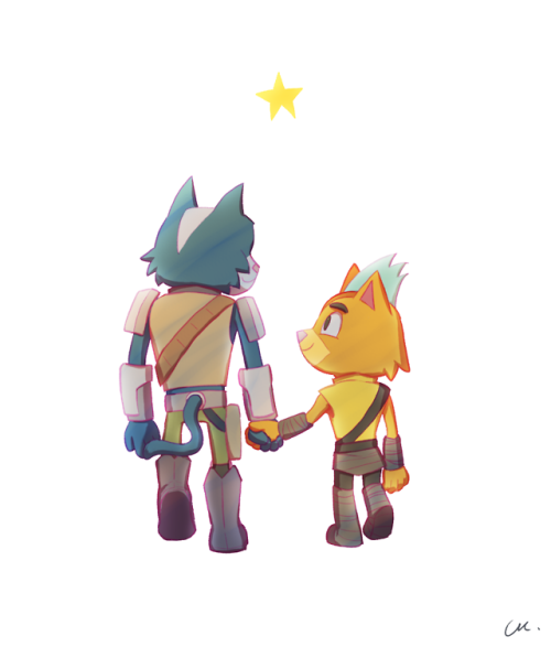 ckartblog:Always Together. Watch Final Space guys ;v; 