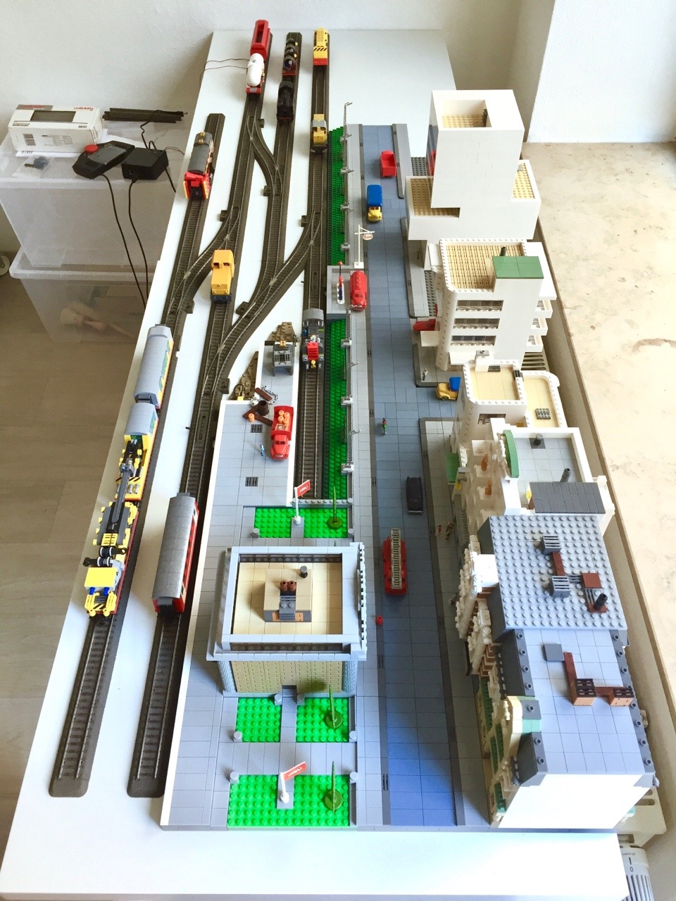 lego model railroad