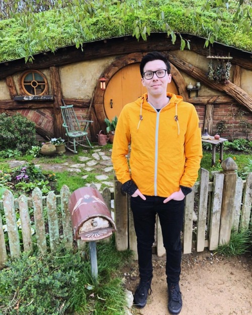 amazingphil:Lester of the rings (at Hobbiton, New Zealand,...