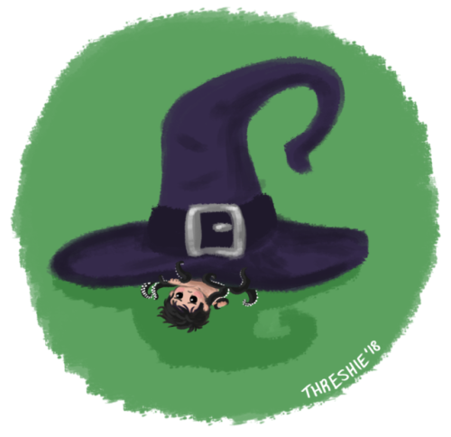 threshasketch:Operation Octo Hidey Item: Witch Hat. It’s...