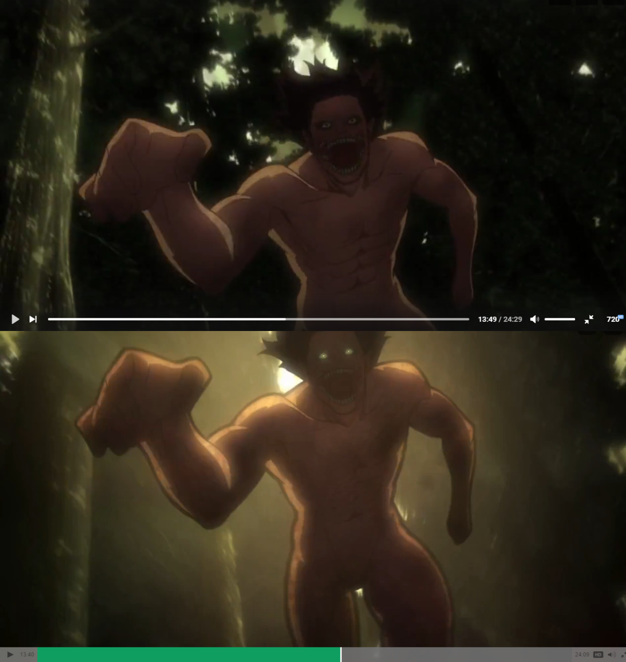 A not-spoiler free blog! — Attack on Titan TV-series vs Blu-ray