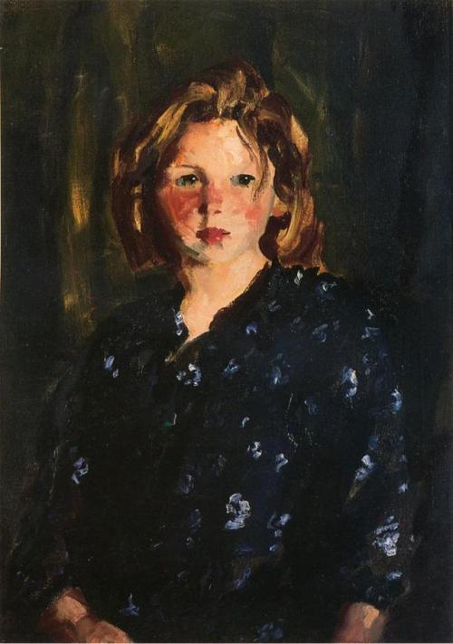 Portrait of a Young Girl, Robert...