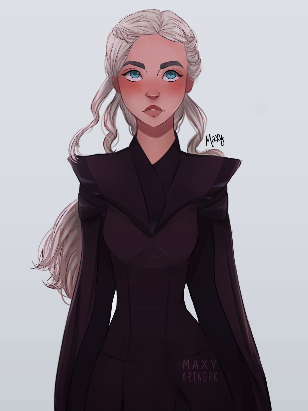 Fan Arts of Daenerys - maxyartwork: daenerys targaryen. as a wish from...