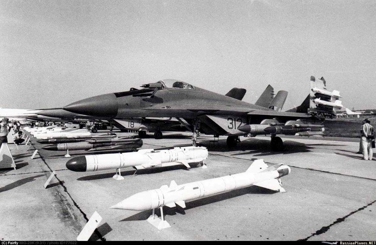 Russian Air Force MiG29K 1992