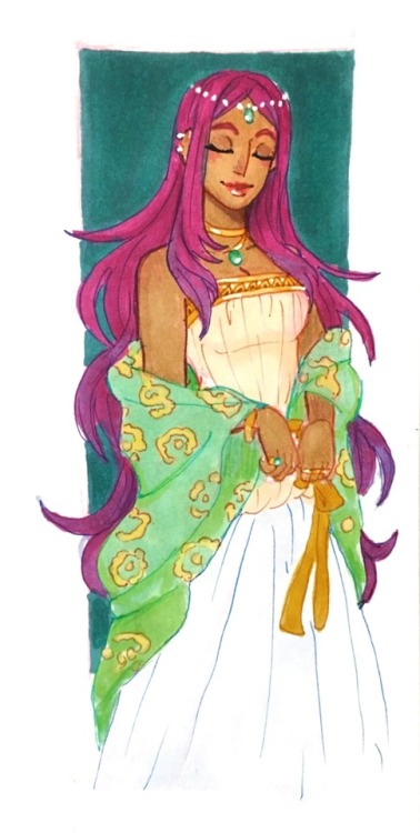 aaliyah-draws:Nadia is so beautiful to draw 