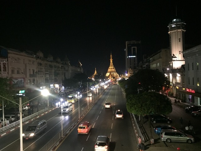 Myanmar(Burma) — Sule Pagoda Road, Down Town ,Yangon ...